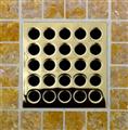 E4402 Polished Brass Grate 